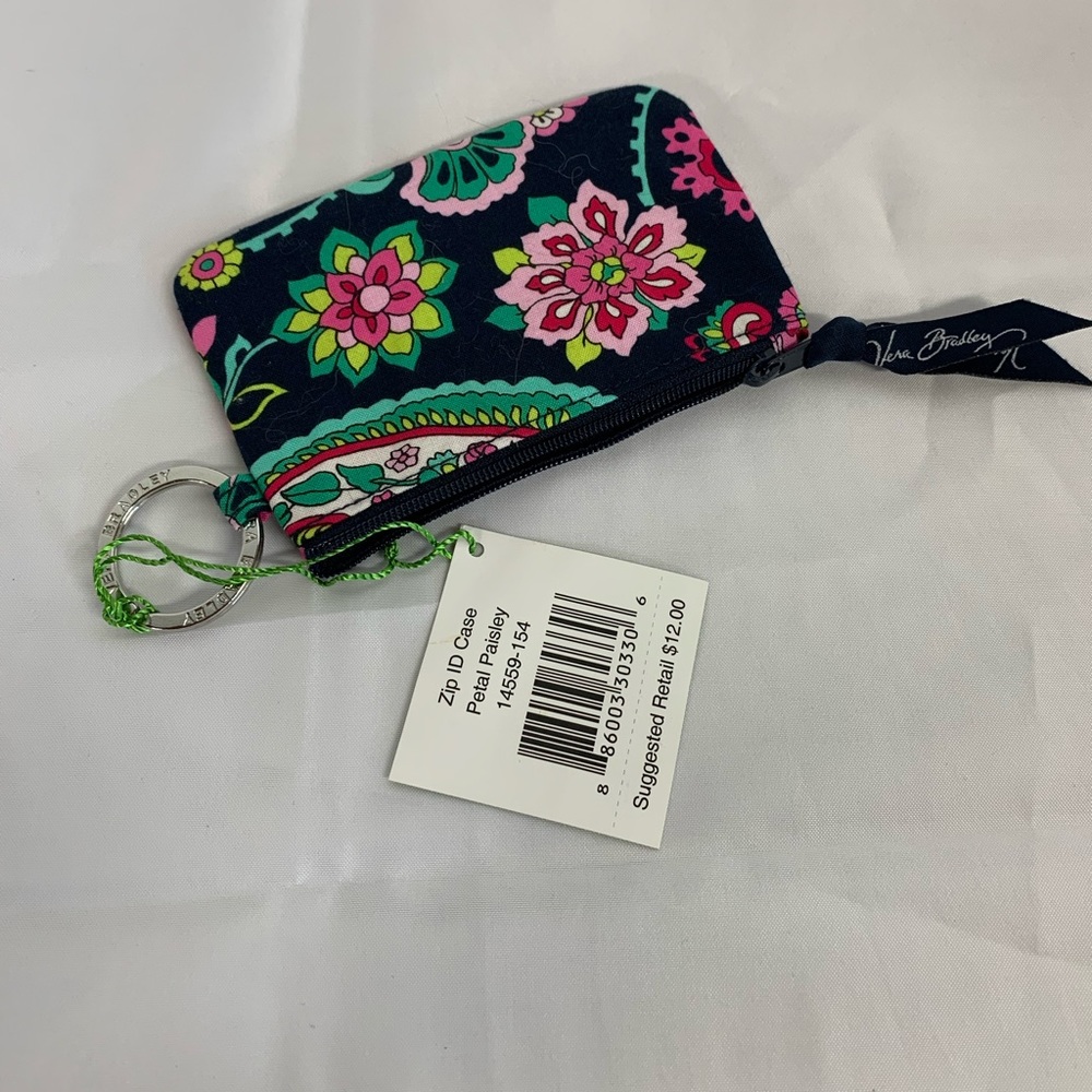 Vera Bradley zip ID case